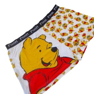 Disney Winnie the Pooh Boxers - Red, Yellow, Black